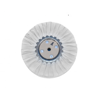 7 Roda de polimento branco para polimento de superfície de alumínio
